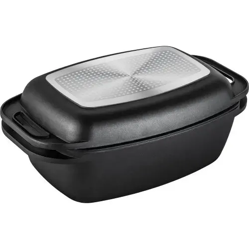Lamart LT1105 Cepšanas panna ar grilēšanas vāku 9L+3L
