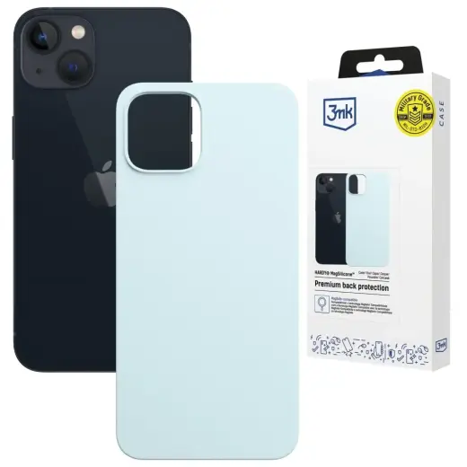 3MK Hardy MagSilicone Case for Apple iPhone 15 Plus Blue
