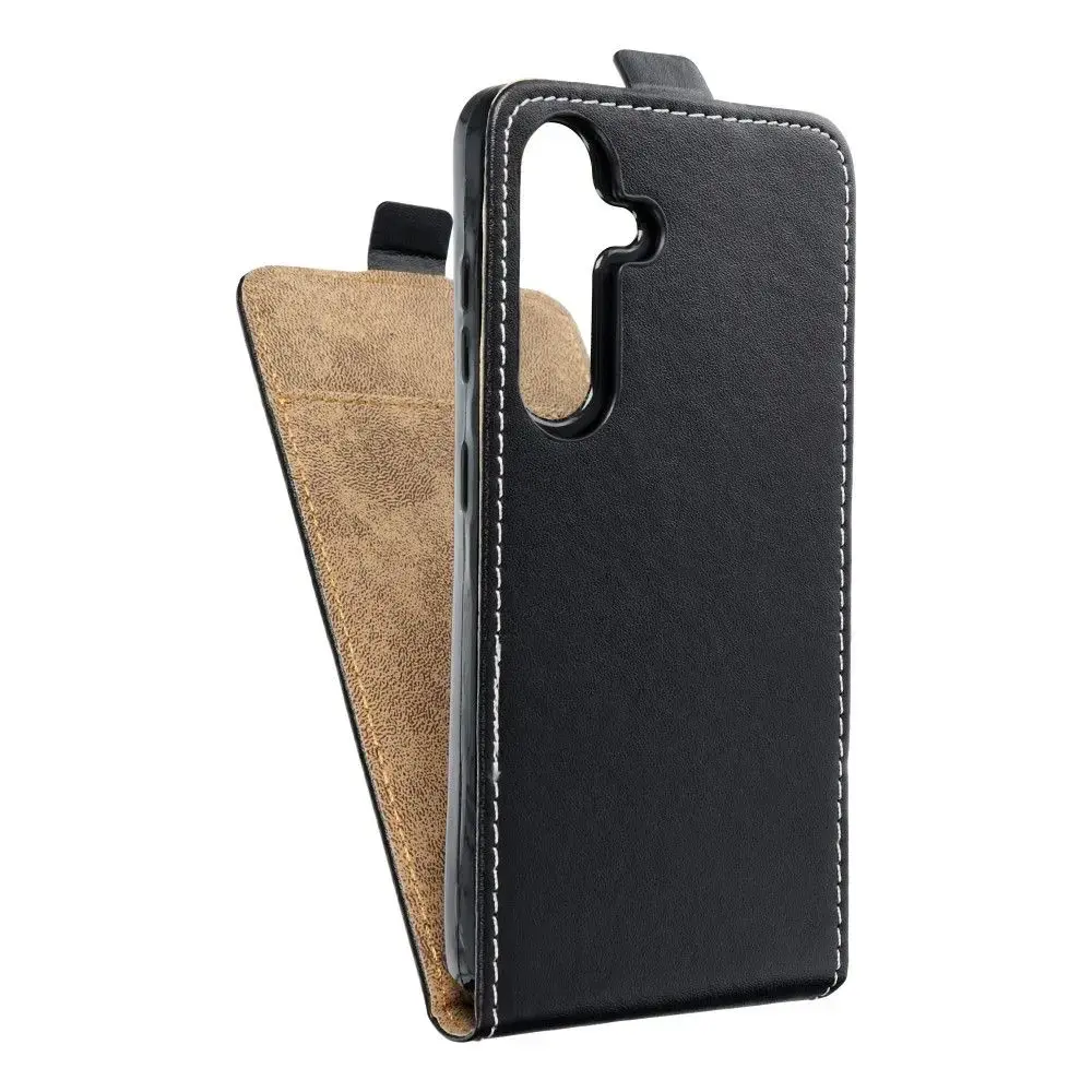 SLIM FLEXI FRESH grāmatveida maciņš telefonam Samsung Galaxy S24 melns