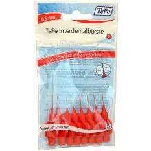 TePe Interdental Brush Normal (0.5 mm red ) - interdental toothbrushes 6.0ks