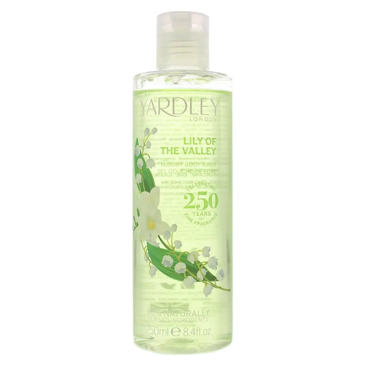Yardley, Lily Of The Valley, Moisturizing, Body Wash, 250 ml