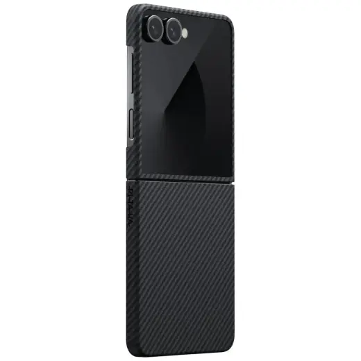 PITAKA Ultra-Slim telefoniümbris Samsung Galaxy Z Flip7, must-hall