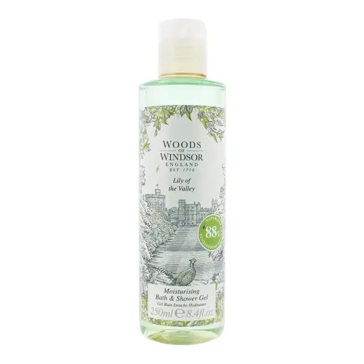 Woods Of Windsor, Lily Of The Valley, Moisturizing, Shower Gel, For All Skin Types, 250 ml