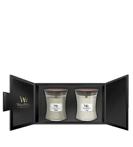 WoodWick Fireside, Linen gift set