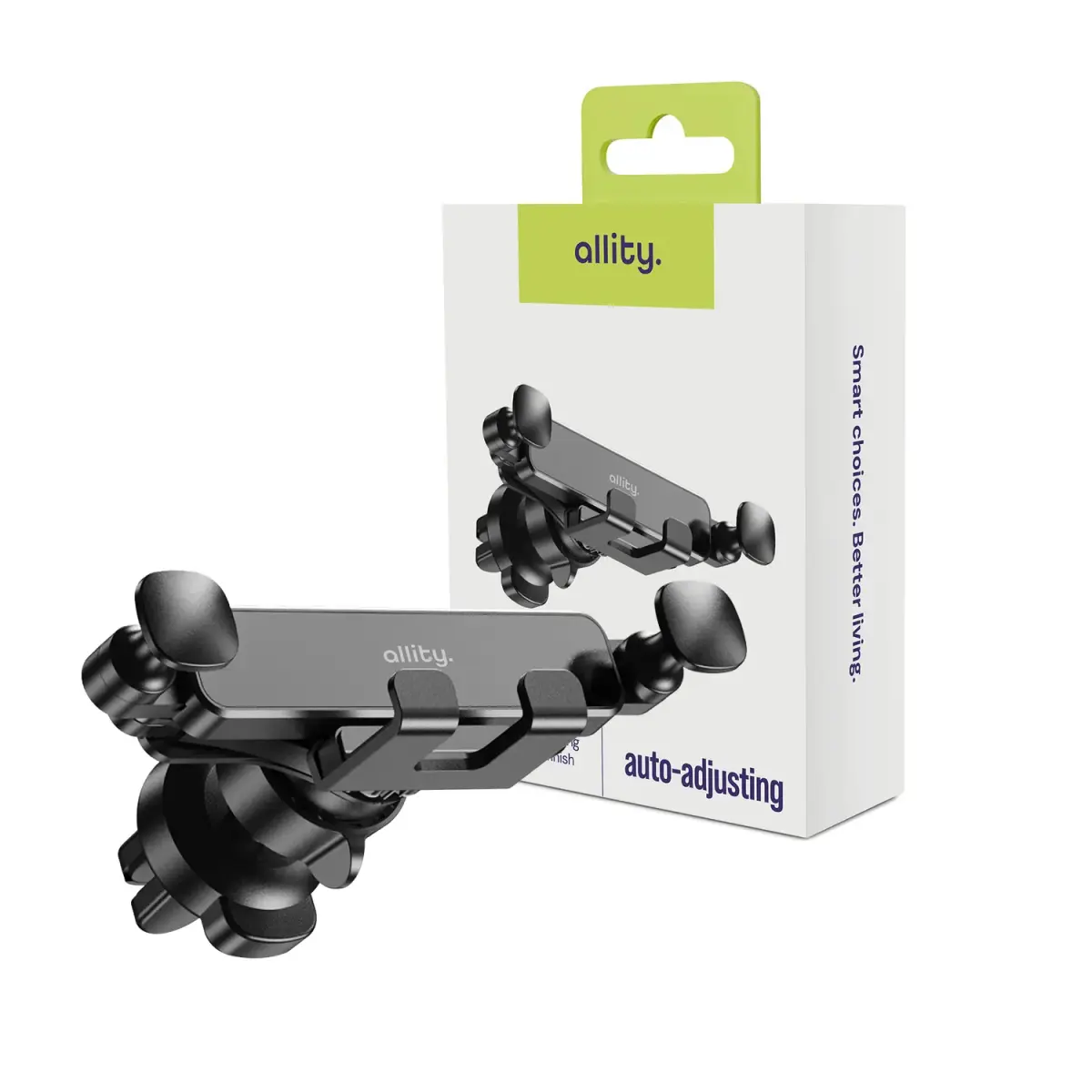 Allity car holder to air vent ACH-100 black