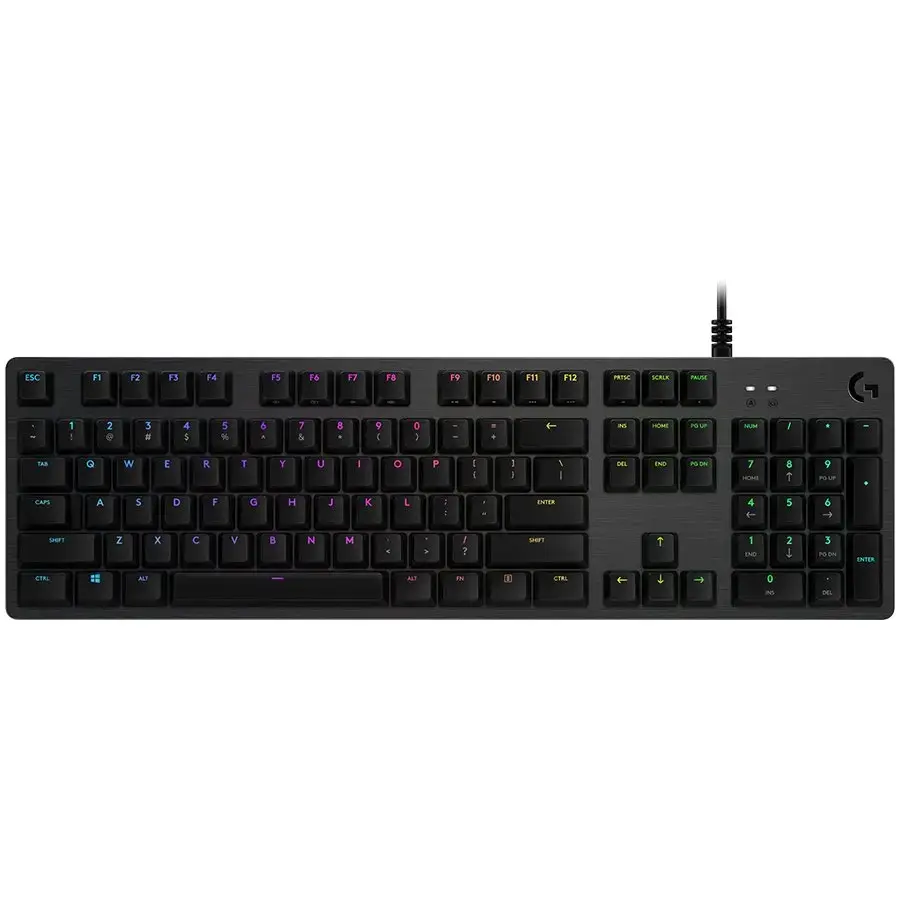 LOGITECH G512 SE Corded LIGHTSYNC Mechanical Gaming Keyboard - BLACK - UK - USB - CLICKY