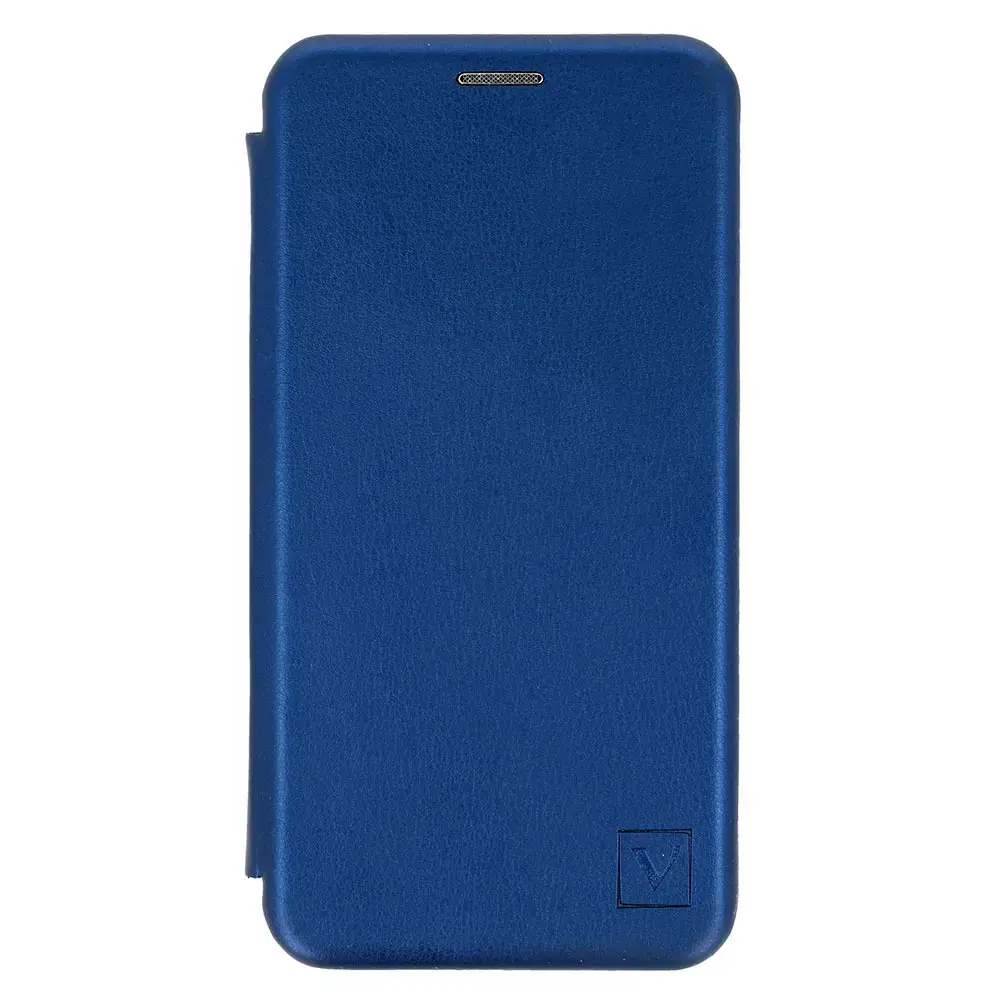 Vennus Elegance grāmatveida maciņš telefonam iPhone 12 mini tumši zils
