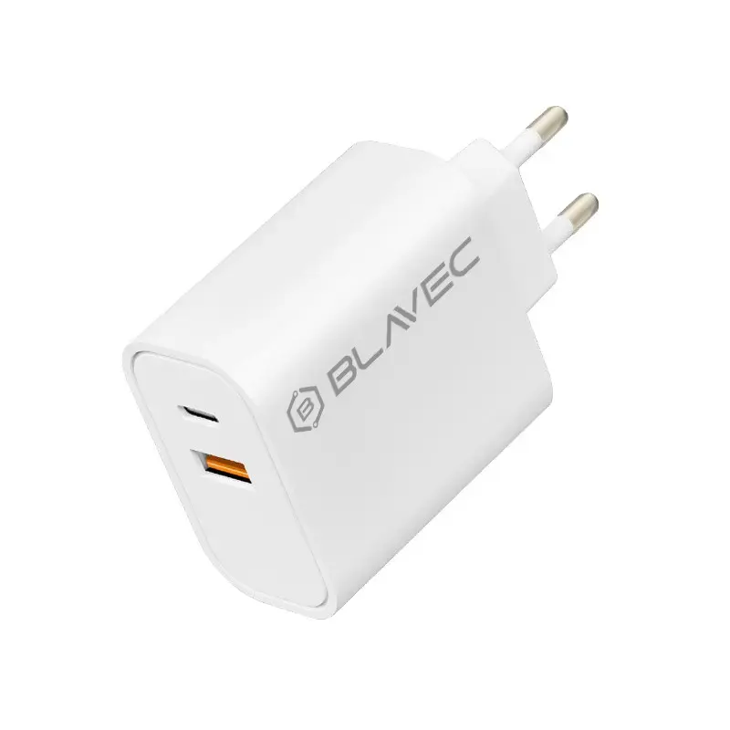 Blavec BC2 network charger - USB + Type C - QC 3.0 PD 20W (TCBC2-UCW20) white