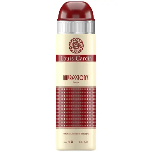 Louis Cardin, Impression’s, Deodorant Spray, For Women, 200 ml