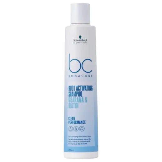 Schwarzkopf BC Bonacure Root Activating Shampoo 250ml in Clear