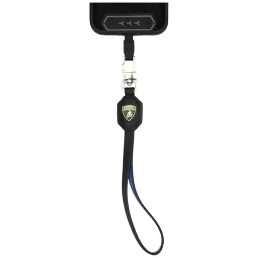 Universal Lamborghini D1 Leather Handstrap blue