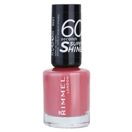 Debenhams 60 Seconds Super Shine Nail Polish in Rose Libertine