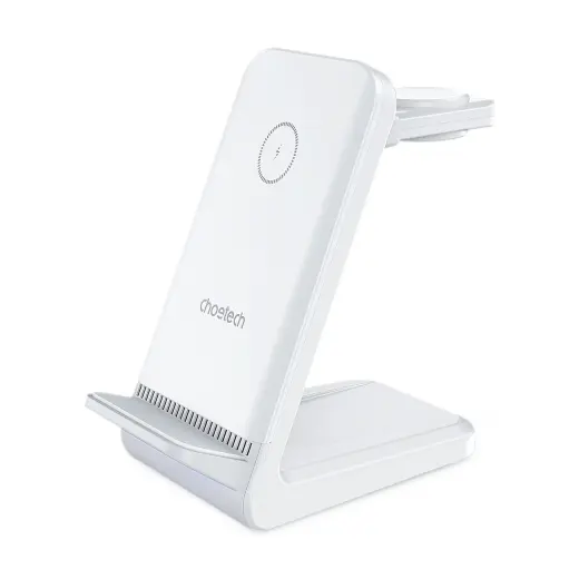 Choetech T608 15W 4in1 induction charging station - white