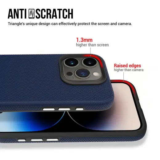 Vmax Triangle case for Samsung Galaxy S25 Plus navy blue Photo