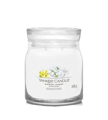 Yankee Candle Signature Midnight Jasmine signature candle medium 368 g