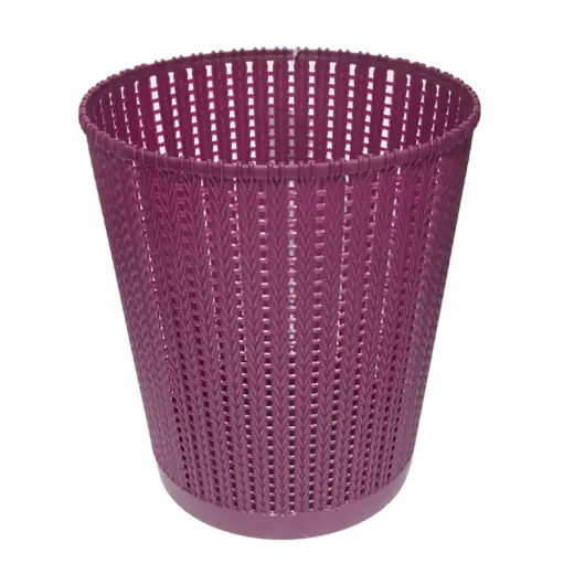 Papīrgrozs plastmasas 10L Ruuby, t.sarkans
