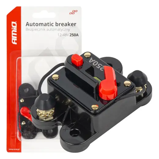 Automatic car fuse, circuit breaker 12-48V 250A AMIO-03831