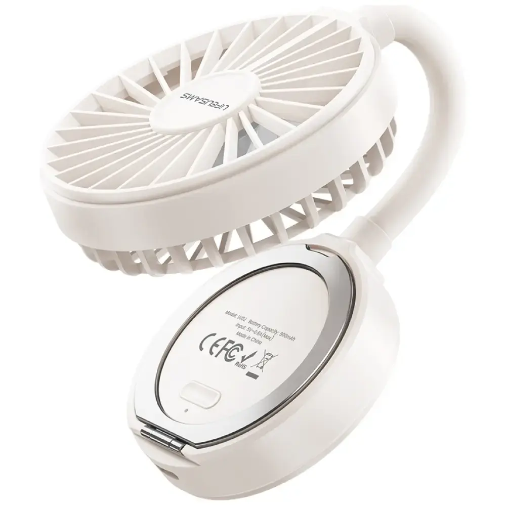 Hand fan USAMS LiFE LU02 white