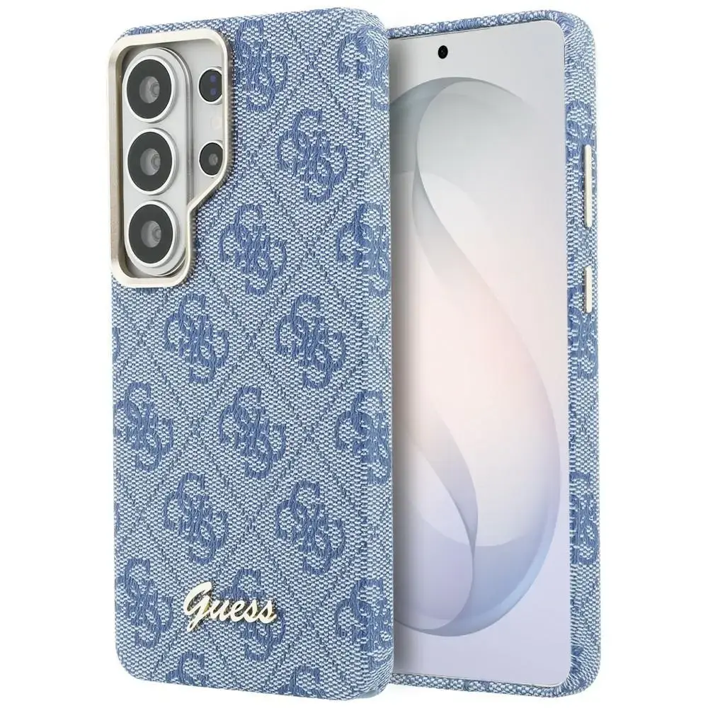 Case Guess 4G Script MagSafe for Samsung  Galaxy S26 Ultra blue