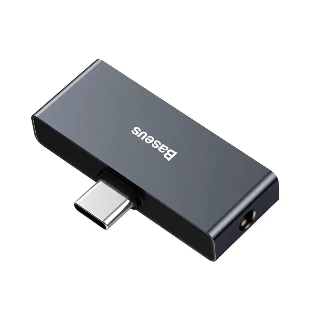 Baseus CATL57-01 Universal audio adapter with charging USB-C -> 3.5mm Black