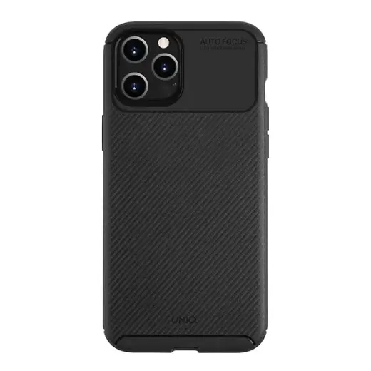 UNIQ etui Hexa iPhone 12 Pro Max 6,7" czarny|midnight black