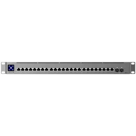 Ubiquiti USW-PRO-XG-24-EU Layer 3 Etherlighting 16x 10 GbE, 8x 2.5 GbE, and 2x 25G SFP28 ports