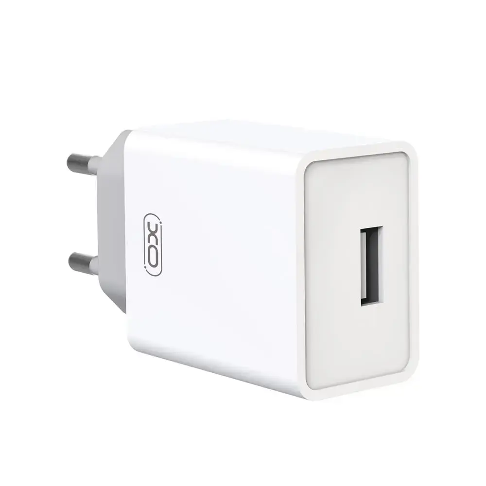 XO wall charger L93 1x USB 2,4A white
