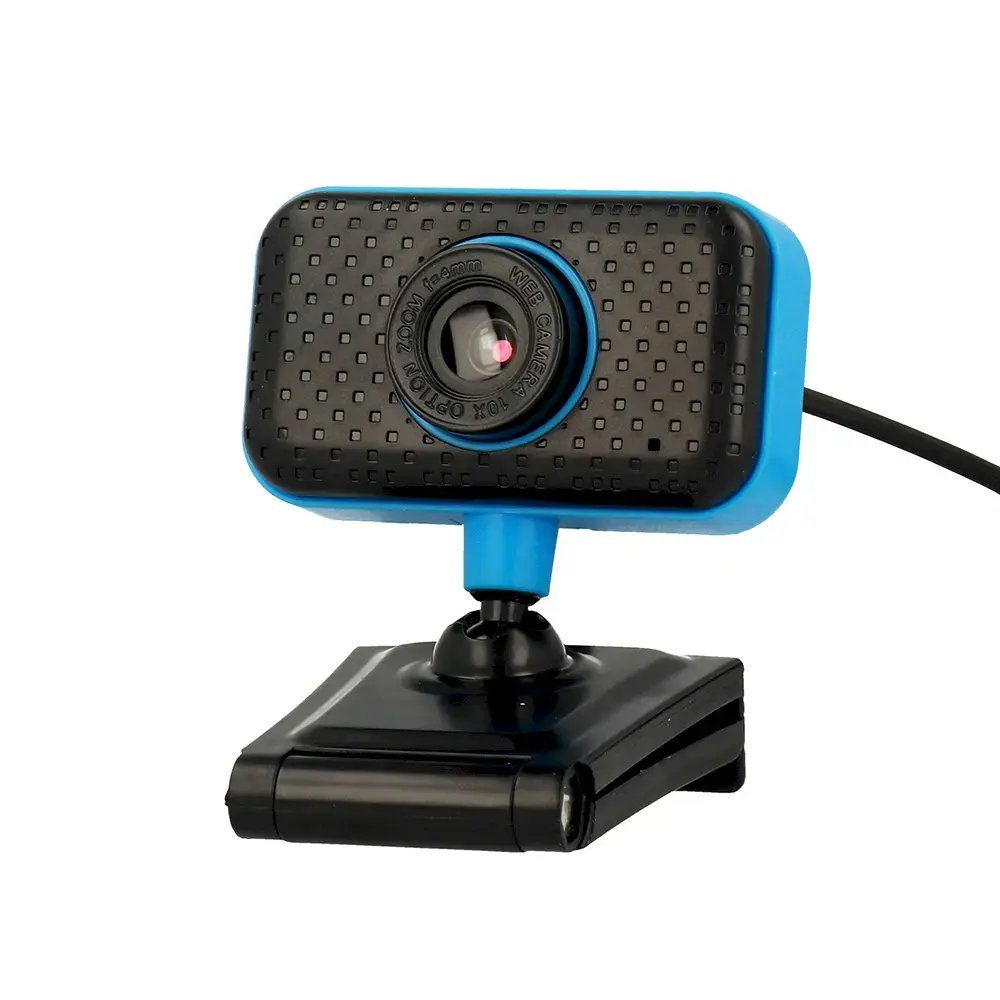 Fusion V2 720P WEB Camera with Microphone USB 2.0 Blue