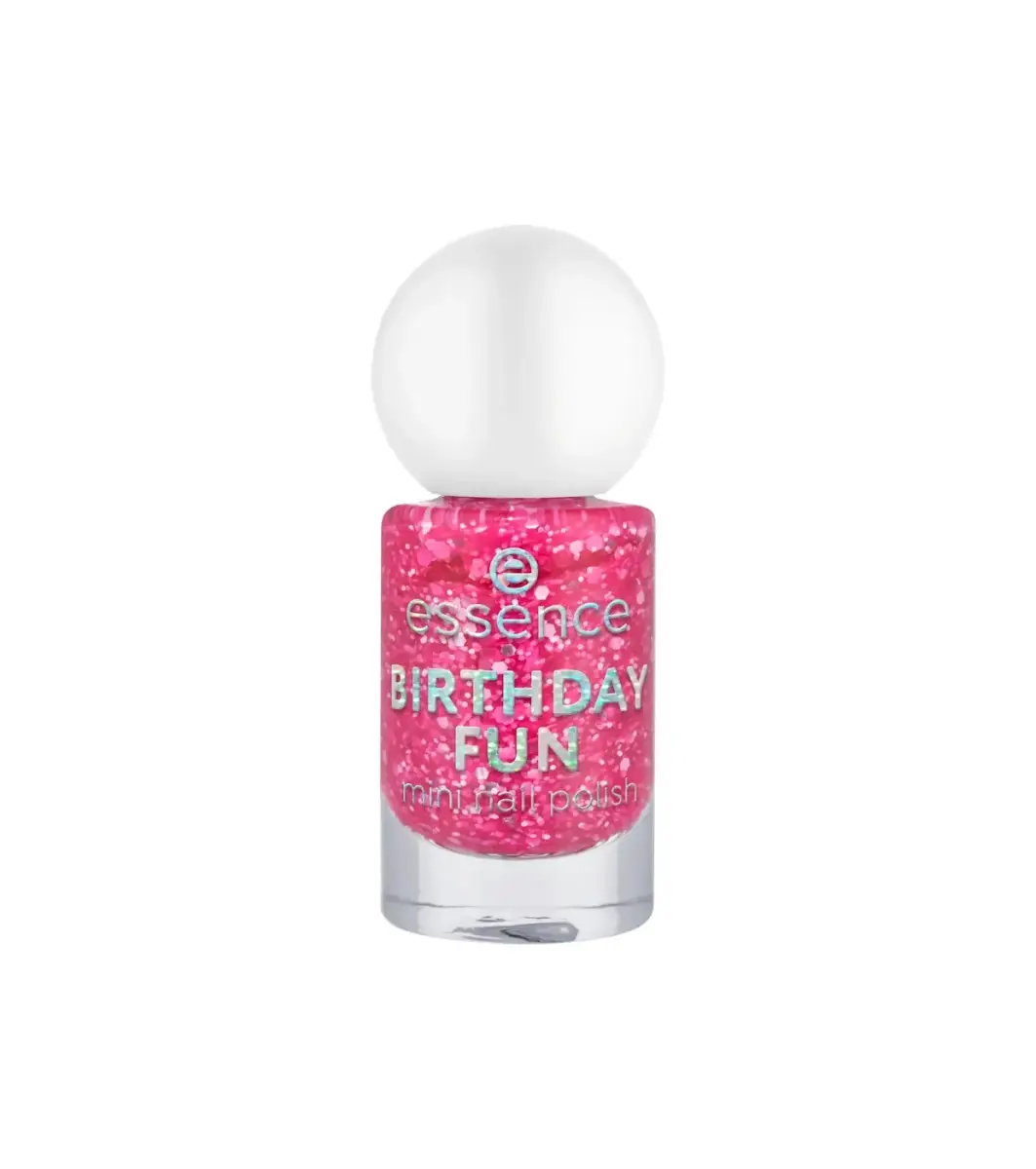Essence, Birthday Fun, Glitter, Nail Polish, 5 ml *Miniature