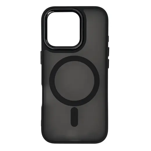 Fashion phone case with MagSafe support for iPhone 17 Pro Max black
