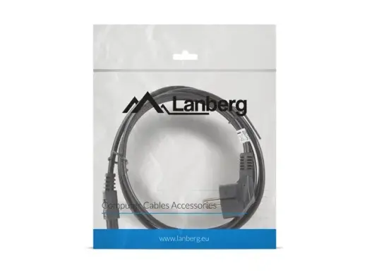 Laptop power cable (MIKI) IEC 7|7 - IEC 320 C5 1.8M VDE black