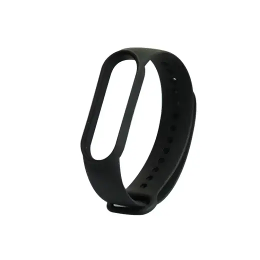 Telcon smartwatch strap for Xiaomi Mi Band 5/6 | Silicone | black