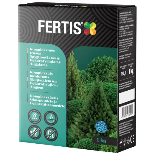 Fertilizer for conifers and ornamental plants 1kg
