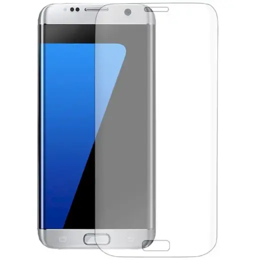 Fusion uv tempered glass full cover + eco glue + lamp for Samsung G935 Galaxy S7 Edge