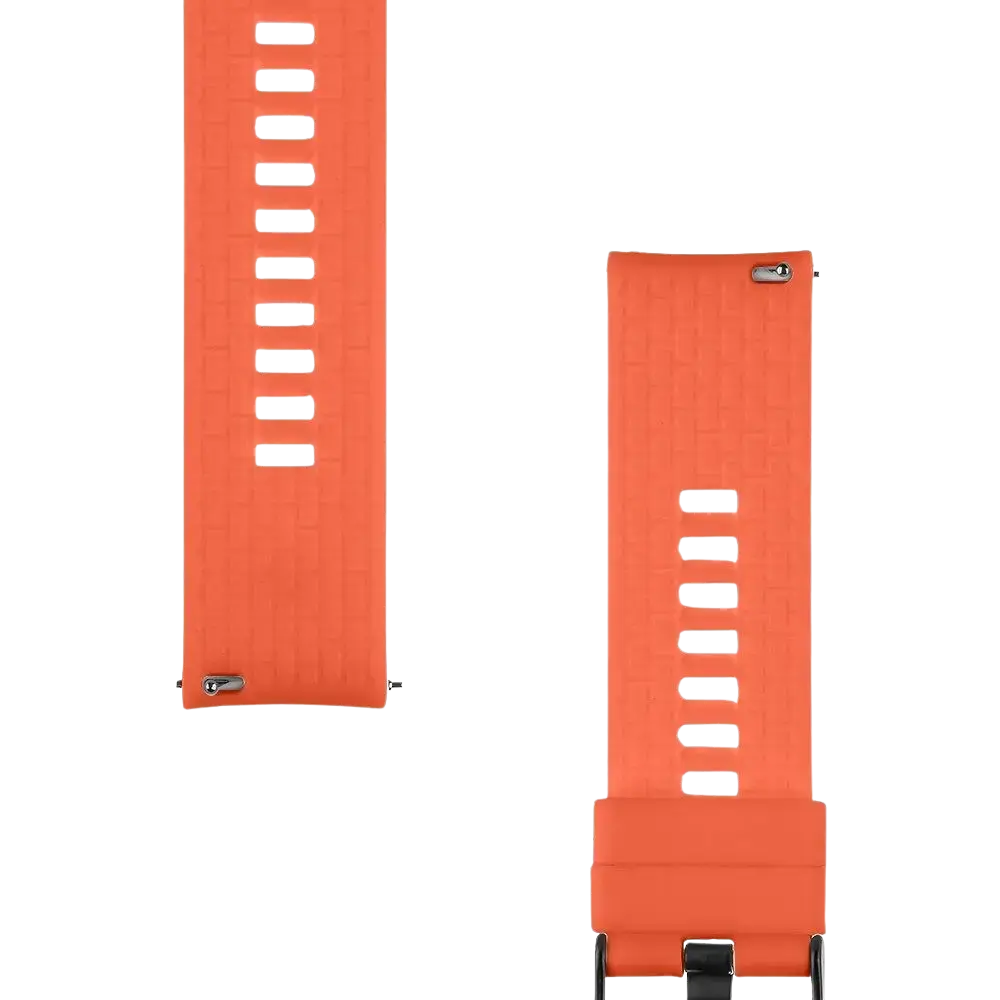 Tactical universāla viedpulksteņa siksniņa priekš (24 mm) | silikons | oranža