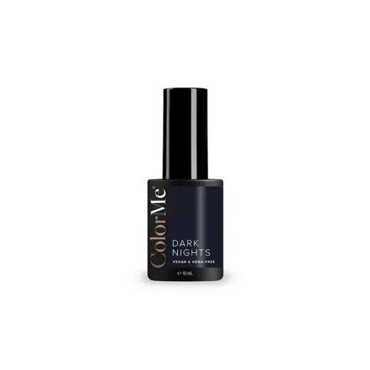 ColorMe Cosmetics, Dark Nights, Gel, Semi-Permanent Nail Polish, 10 ml