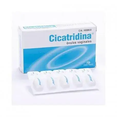 CICATRIDINA 5 mg 10 Vaginal Ovules
