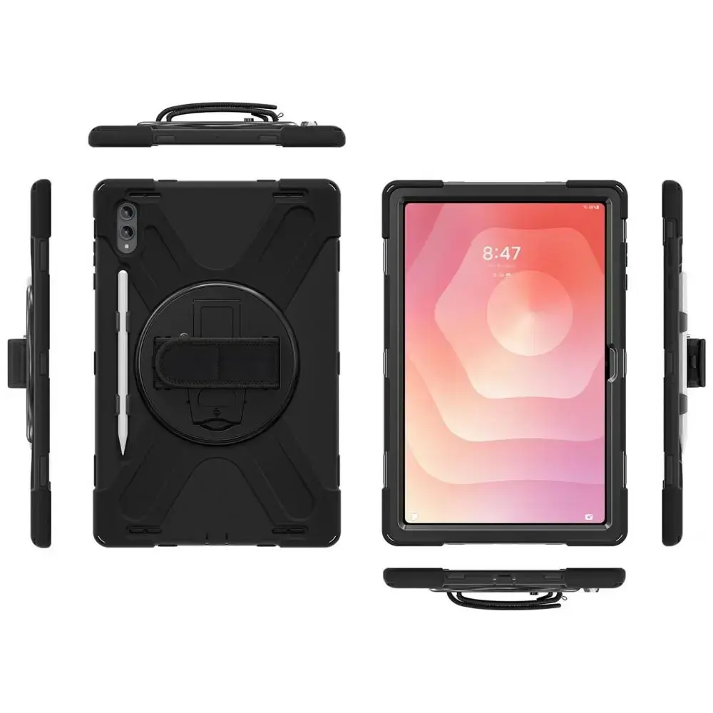 4smarts Rugged Grip tablet case Galaxy Tab S11 Ultra black