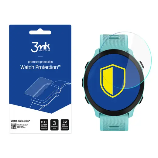 Garmin Forerunner 55 - 3mk Watch Protection™ v. FlexibleGlass Lite screen protector