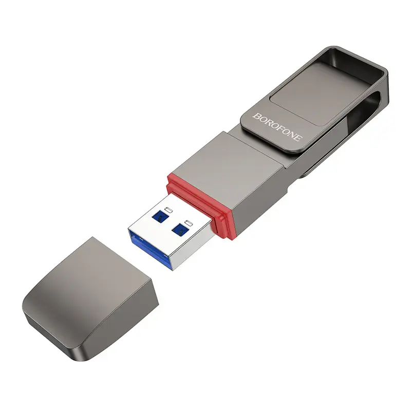 Borofone Pendrive BUD8 Spirit USB 3.2 + Type C 256GB