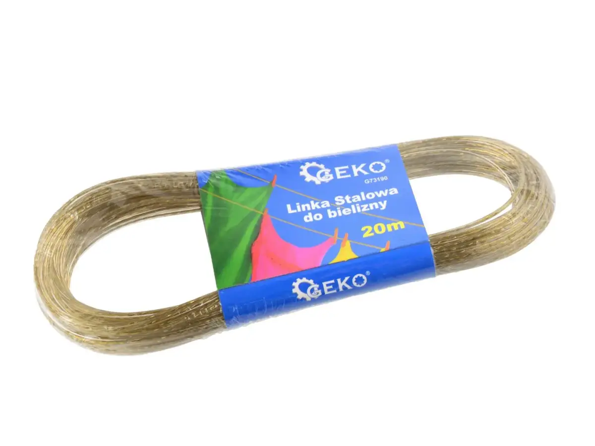 Tērauda veļas aukla 2,0mm x 20m