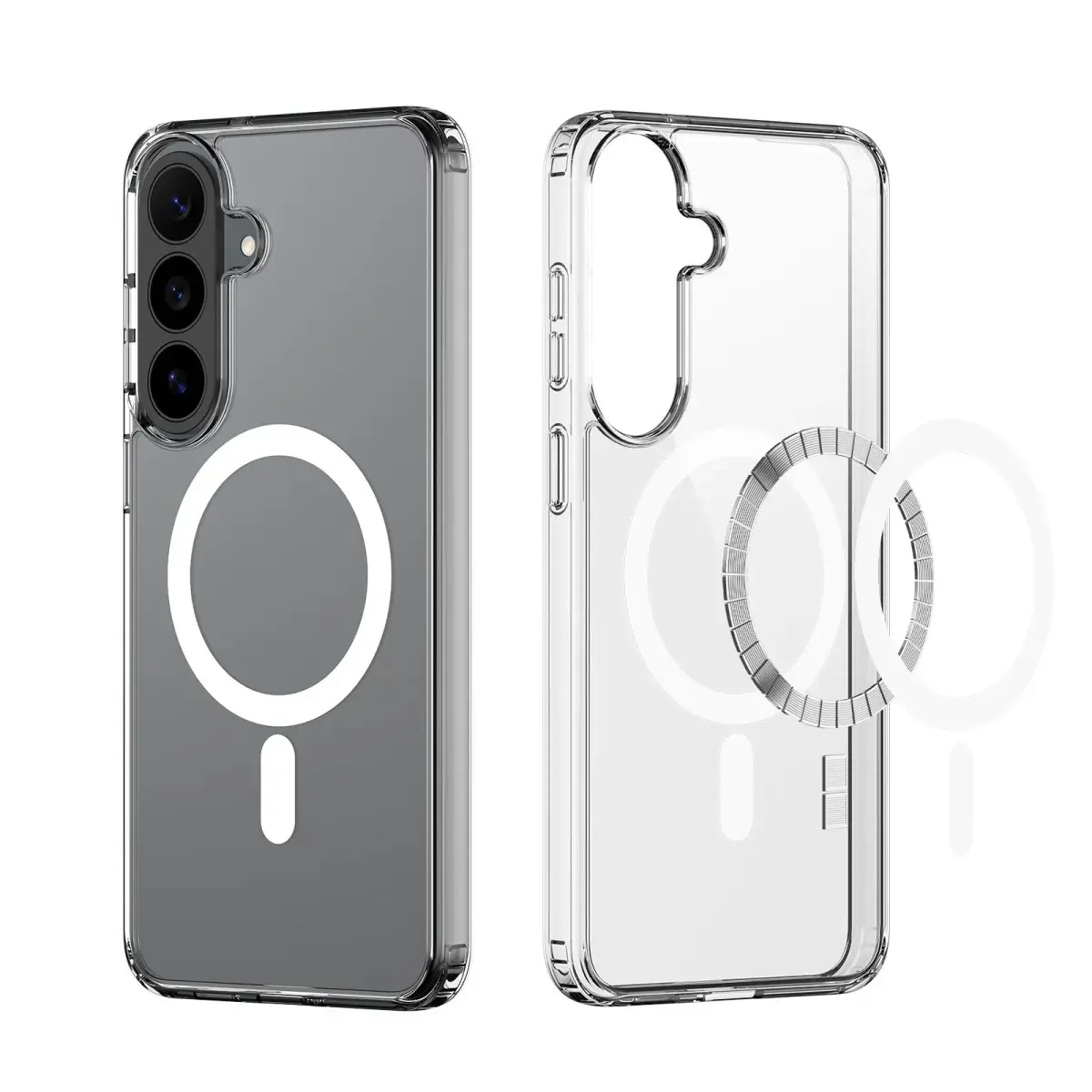 DUX DUCIS case CLIN MAG compatible with MagSafe for SAMSUNG S26 FE transparent