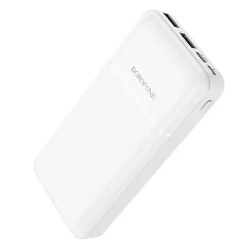 Borofone BJ16A Cube power Bank 20000 mAh 2 x USB white