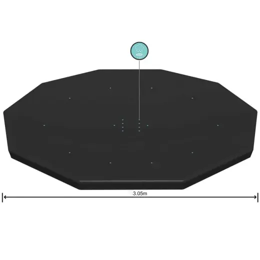 Baseins pārsegs 3.05m
