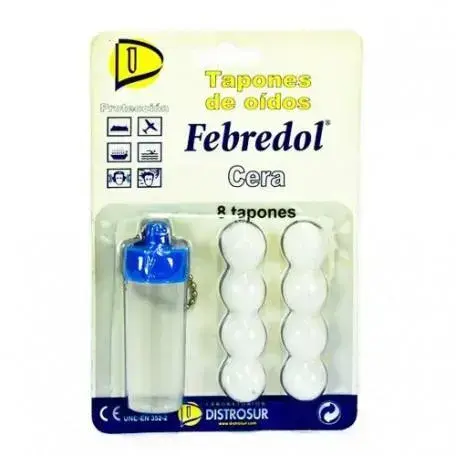 FEBREDOL Earwax Removal Plugs, 8 Units