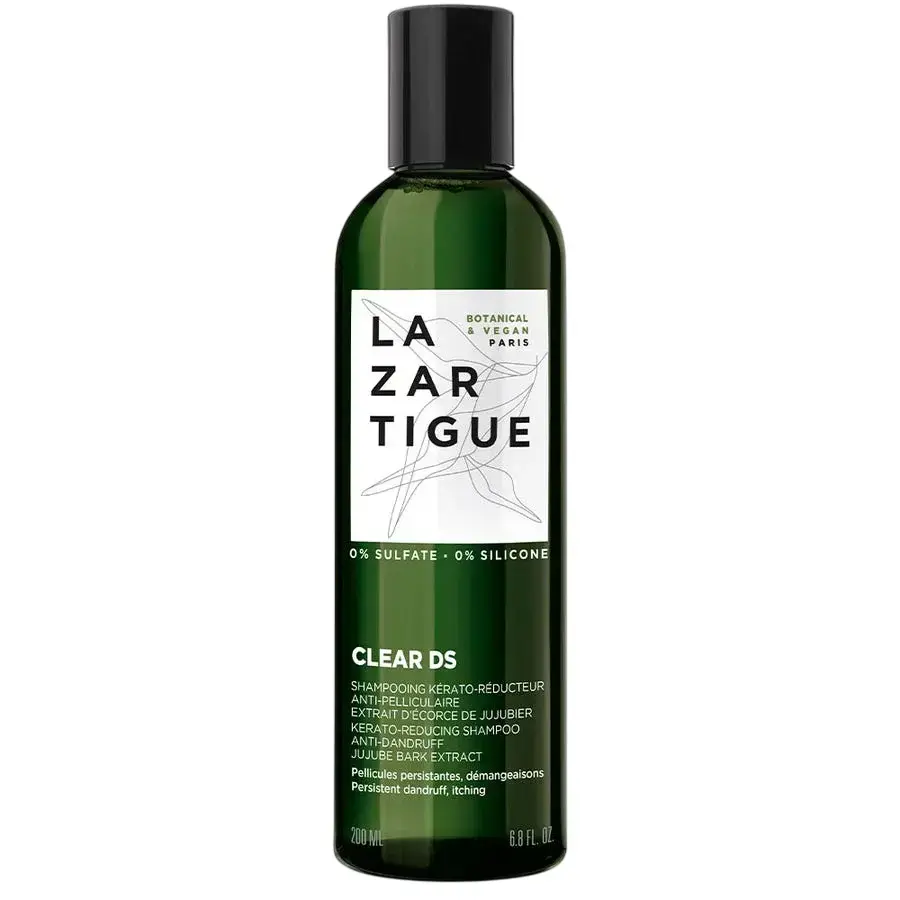 Lazartigue, Clear Ds, Hair Treatment Shampoo, Kerato-Reducing, For Scalp With Dry Dandruff, 200 ml