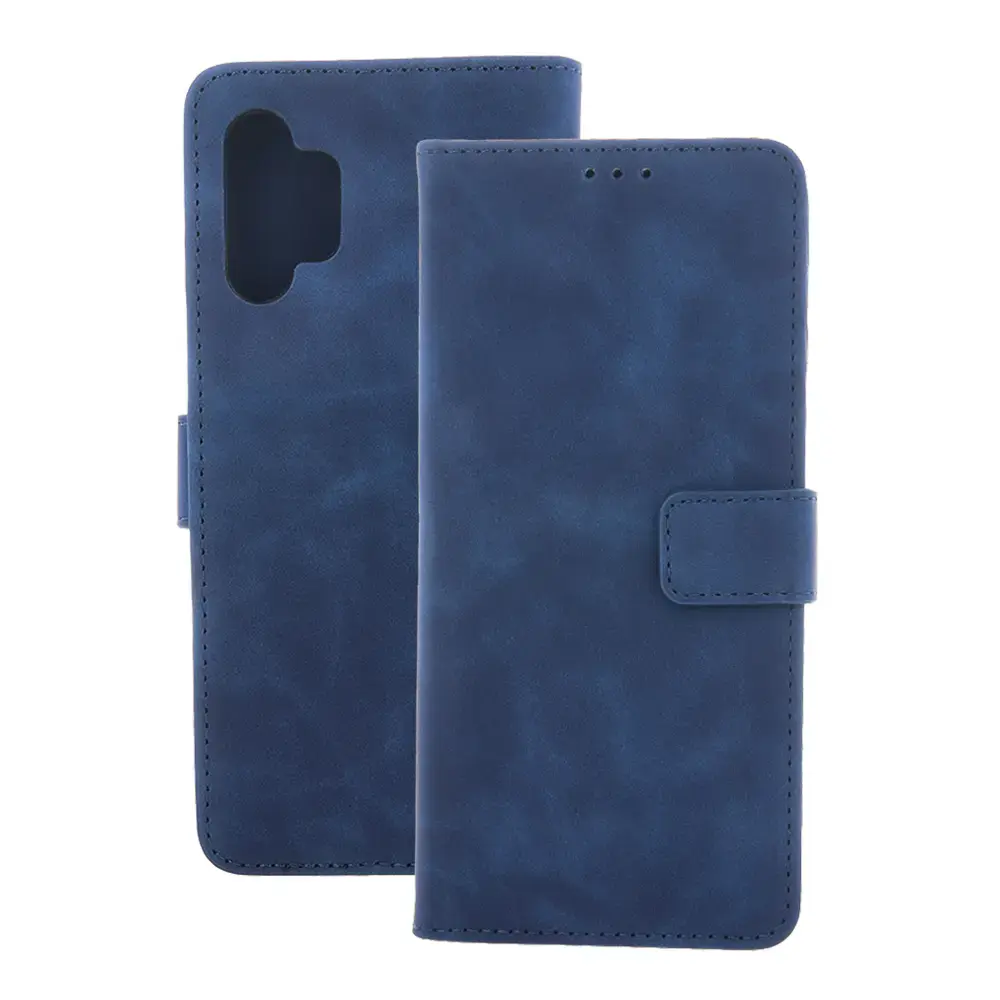 Smart Velvet case for Samsung Galaxy S26 Edge navy blue