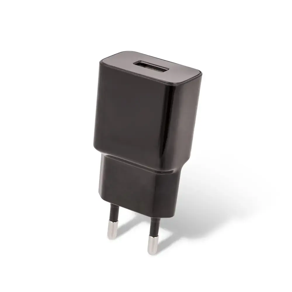 Setty charger tīkla lādētājs | 12W | USB-A | USB-C vads komplektā | melns