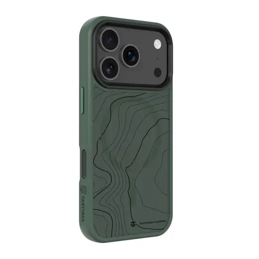 Tactical MagForce Hyperstealth чехол с поддержкой MagSafe для телефона iPhone 17 Pro зеленый
