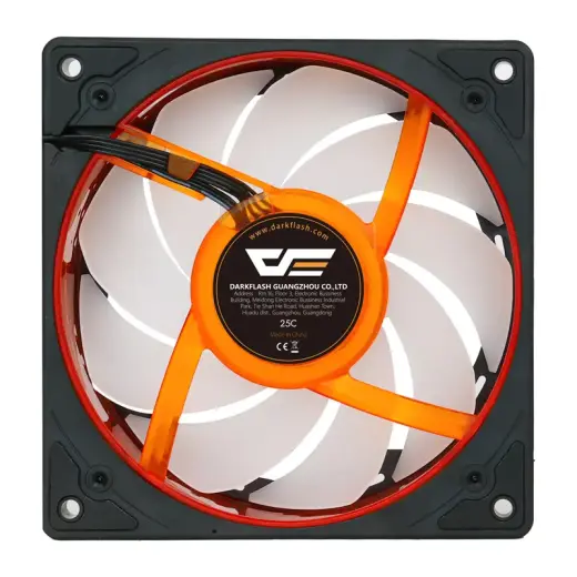 DarkFlash DE8 Single Fan Black